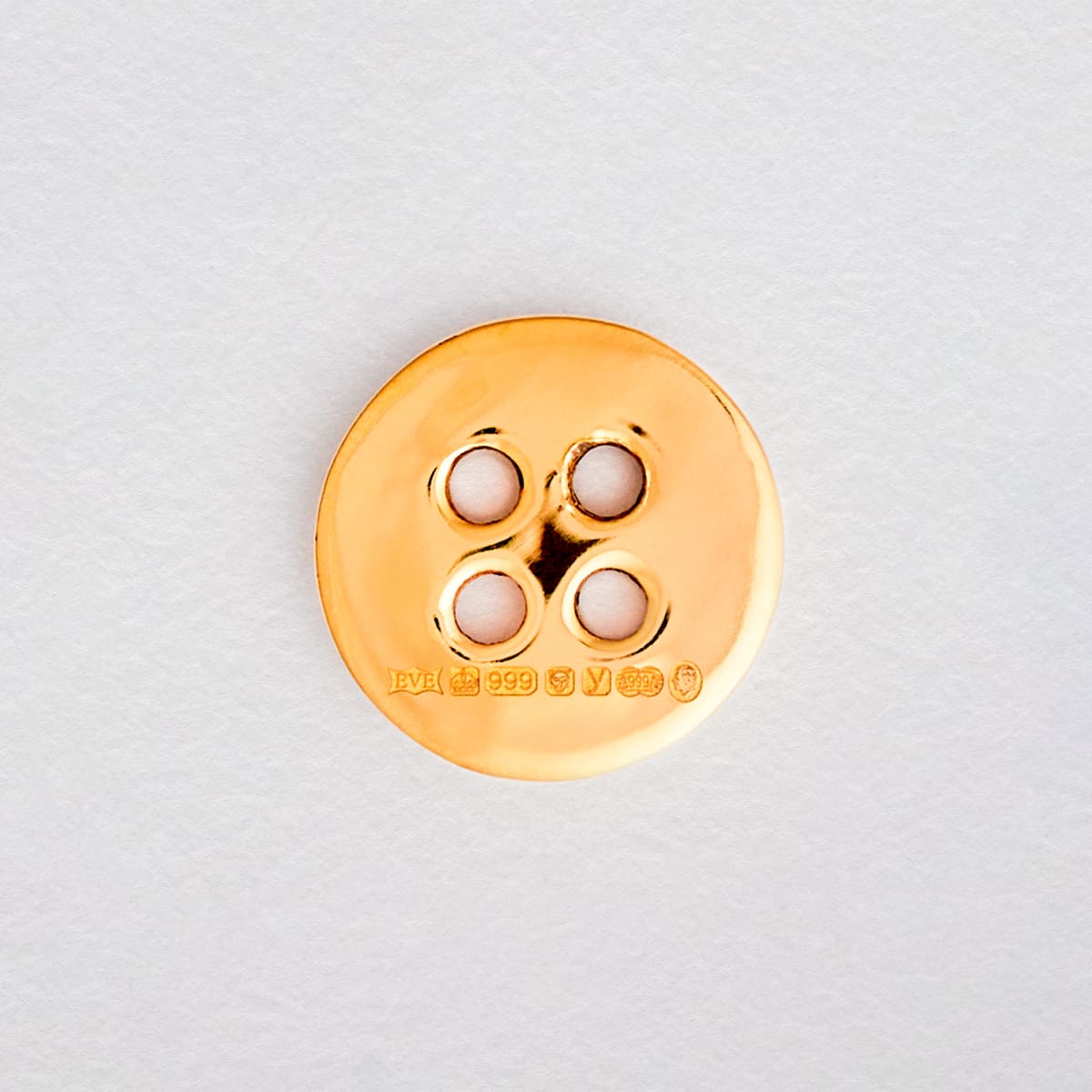 Small Gold Button _ 10